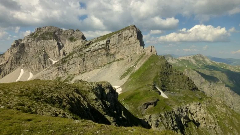 Korab ridges